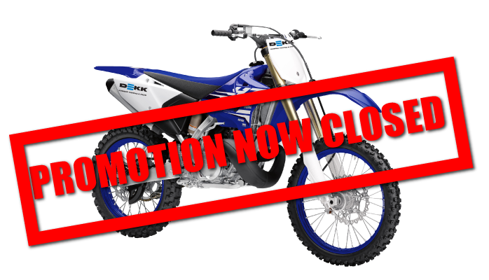 Yamaha Bike Promotion is Closed