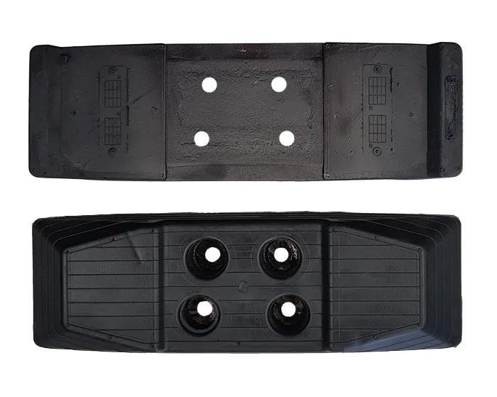 Chain-on Rubber Pads