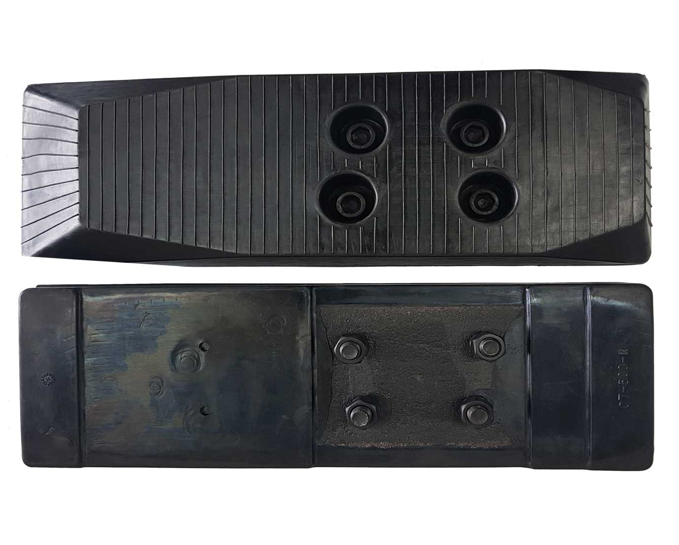 Chain-on Offset Rubber Pads